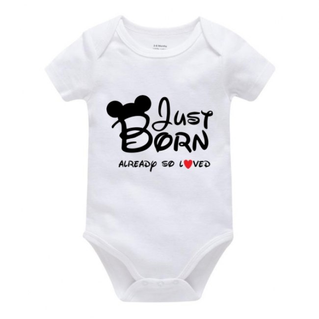 Body personalizat "Just Born Already so Loved"