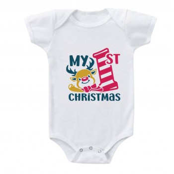 Body personalizat "My first Christmas"