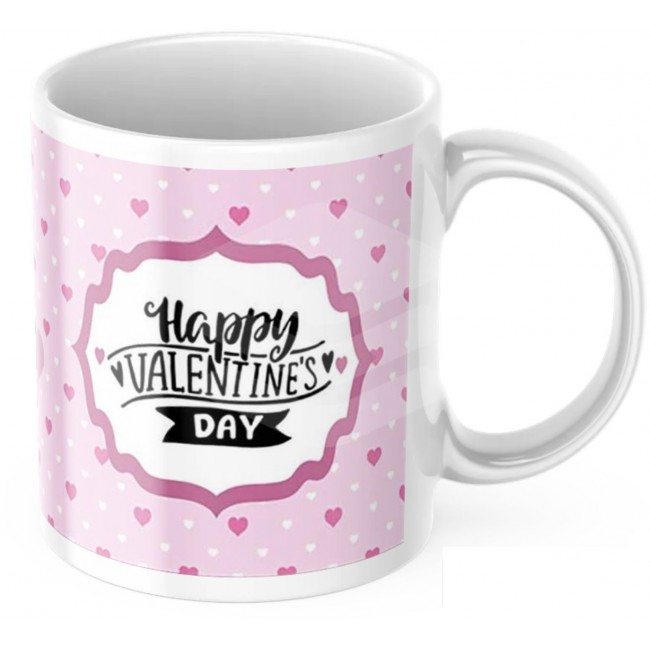 Cana personalizata "Happy Valentine's Day"