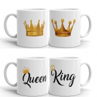 Set 2 cani King & Queen