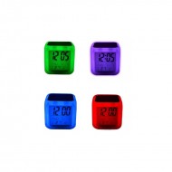 Ceas digital personalizat cu led multicolor
