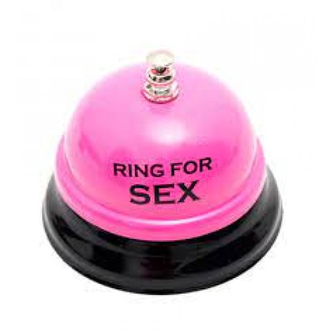 Clopotel cu mesaj "Ring for sex"