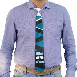 Cravata personalizata cu mesaj "Maine ma insor" 