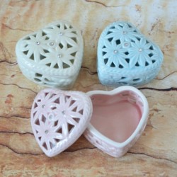 Cutie inima din ceramica