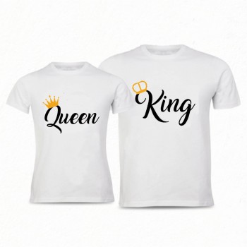 Set tricouri personalizate King + Queen