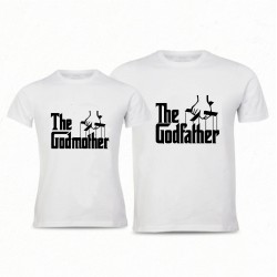Set tricouri personalizate The Godmother/The Godfather