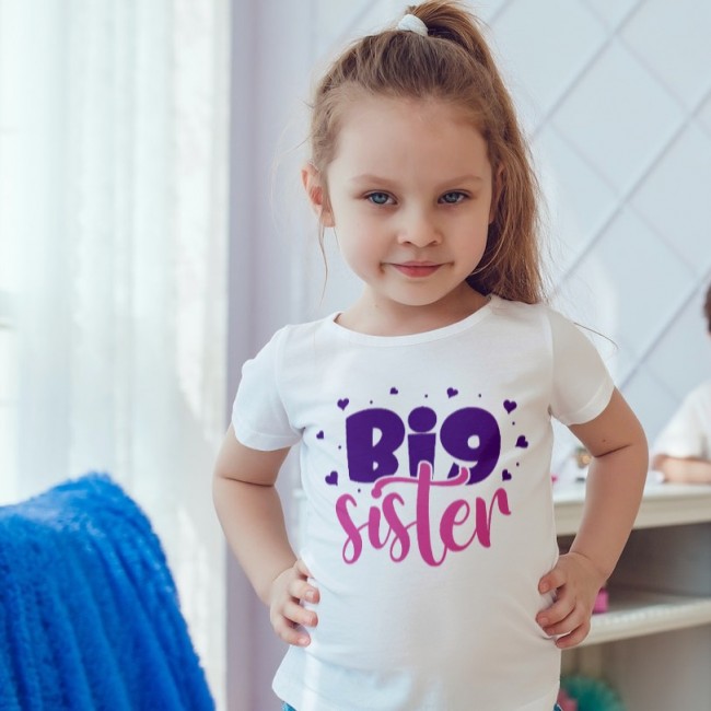 Tricou personalizat "Big Sister"